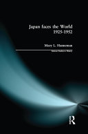 Japan faces the World, 1925-1952