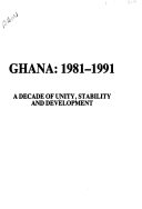 Ghana  1981 1991
