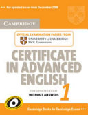Cambridge Certificate in Advanced English 2 for Updated Exam Student's Book without answers