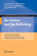 Bio Science and Bio Technology