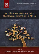 A critical engagement with theological education in Africa