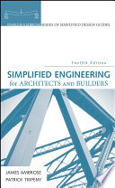 Simplified Engineering for Architects and Builders Book PDF