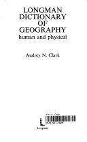 Longman Dictionary of Geography