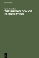 The Phonology of Cliticization