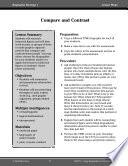 Biography Strategy Lesson  Compare and Contrast Book