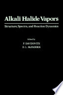 Alkali Halide Vapors Book