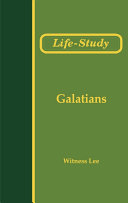 Life-Study of Galatians Pdf/ePub eBook