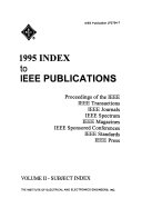 Index to IEEE Publications