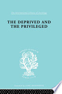 The Deprived and The Privileged Book