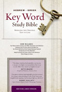 Hebrew Greek Key Word Study Bible NKJV Book