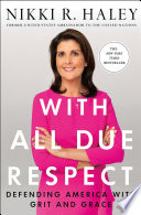 With All Due Respect Book