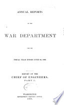 Report of the Chief of Engineers U S  Army Book