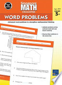 Singapore Math Challenge Word Problems  Grades 3   5