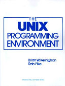 Book The UNIX Programming Environment Cover