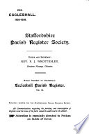 Eccleshall Parish Register