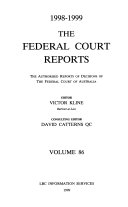 The Federal Court Reports