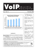 VoIP Monthly Newsletter December 2009