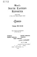 West s South Eastern Reporter