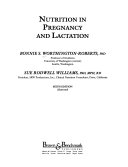 Nutrition In Pregnancy And Lactation