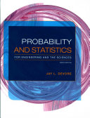 Probability and Statistics for Engineering and the Sciences   Enhanced Webassign for Statistics  Single term Access