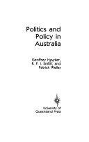 Politics and Policy in Australia