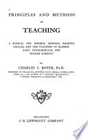 Principles and Methods of Teaching