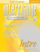 Interchange Third Edition Full Contact Intro Part 1 Units 1 4