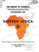 Accessions List  Eastern Africa