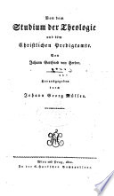 Johann Gottfried von Herder s s  mmtliche Werke zur Religion und Theologie