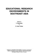 Educational Research Environments in Southeast Asia
