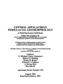 Central Appalachian Periglacial Geomorphology