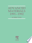 Advanced Materials 1991 1992