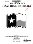 Handbook for Texas Home Schoolers