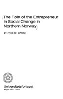 The Role of the Entrepreneur in Social Change in Northern Norway