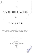 The Tea Planter s Manual
