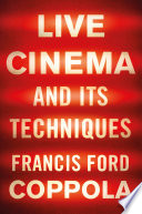 Live Cinema and Its Techniques Book