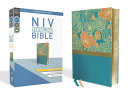 NIV  Thinline Bible  Giant Print  Imitation Leather  Blue  Red Letter Edition