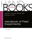 Handbook of Field Experiments Pdf/ePub eBook