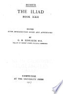 The Iliad  Book XXII Book