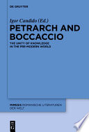 Petrarch and Boccaccio Book