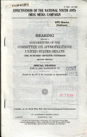107 2 Hearing  Effectiveness of The National Youth Anti Drug Media Campaign  June 19  2002   