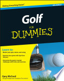 Golf For Dummies Book PDF