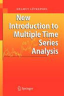 New Introduction to Multiple Time Series Analysis