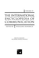 The International Encyclopedia of Communication: Digital imagery-Fictional media content