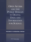 Pdf Open Access and the Public Domain in Digital Data and Information for Science Telecharger