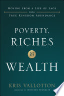 Poverty  Riches and Wealth Book
