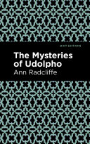 The Mysteries of Udolpho Book Ann Radcliffe