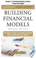 Building Financial Models  Chapter 5   The Model Building Toolbox  F Keys and Ranges