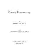 Philip's Restitution