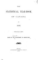Statistical Year-book of Canada
